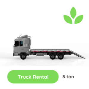 GroSpace - GroDriver 8 ton truck rental