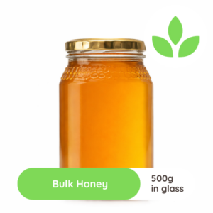 GroSpace - Bulk Honey in 500g premium glass bottles (2)